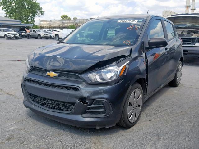 KL8CB6SA2HC782787 - 2017 CHEVROLET SPARK LS GRAY photo 2