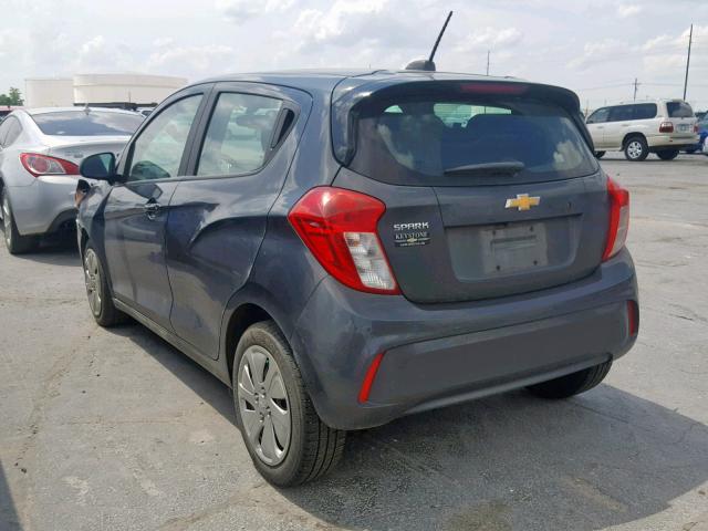 KL8CB6SA2HC782787 - 2017 CHEVROLET SPARK LS GRAY photo 3