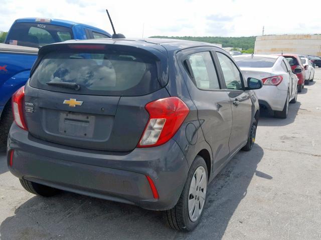 KL8CB6SA2HC782787 - 2017 CHEVROLET SPARK LS GRAY photo 4