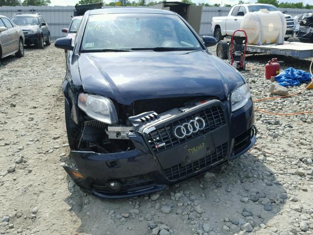 WAUDF78E88A111682 - 2008 AUDI A4 2.0T QU BLACK photo 9