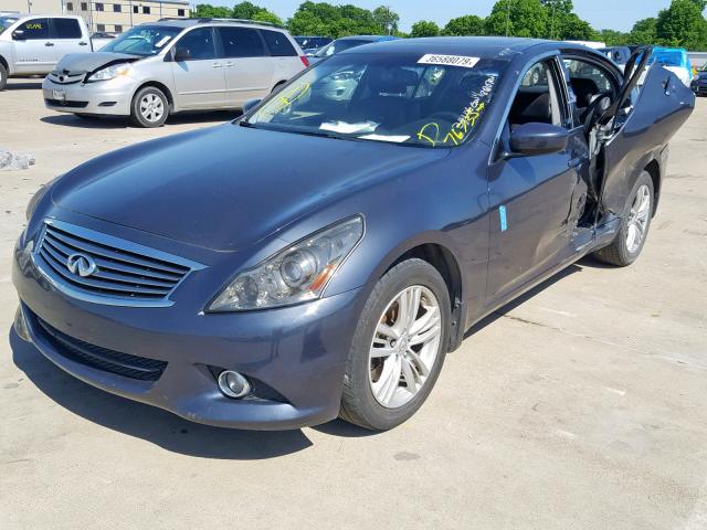 JN1CV6AR1BM352985 - 2011 INFINITI G37 GRAY photo 2