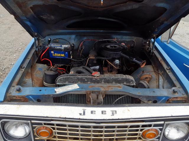 J3A89FVA23286 - 1972 JEEP COMMANDER  ფოტო 7