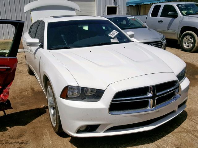 2C3CDXHG8EH329533 - 2014 DODGE CHARGER SX WHITE photo 1