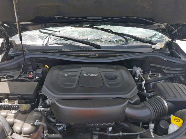 1C4RJEAG1HC934241 - 2017 JEEP GRAND CHER BLACK photo 7