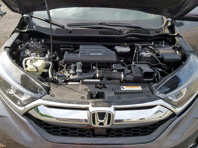 7FARW2H54JE076524 - 2018 HONDA CR-V EX BROWN photo 7