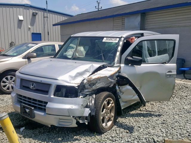 5J6YH18997L006581 - 2007 HONDA ELEMENT SC SILVER photo 2