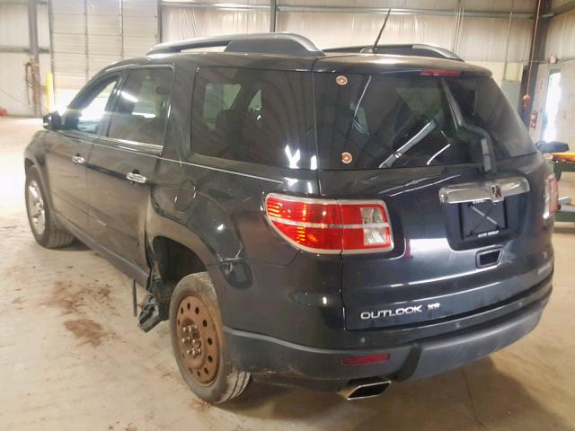 5GZER23738J255715 - 2008 SATURN OUTLOOK XR შავი ფოტო 3