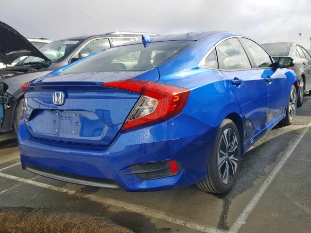 JHMFC1F73JX041404 - 2018 HONDA CIVIC EXL BLUE photo 4