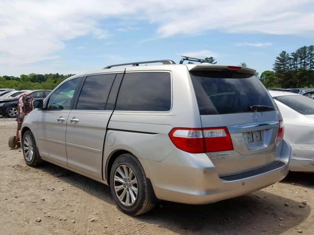 5FNRL38867B029315 - 2007 HONDA ODYSSEY TO SILVER photo 3