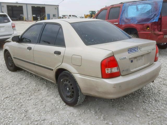 JM1BJ2220Y0287917 - 2000 MAZDA PROTEGE DX TAN photo 3