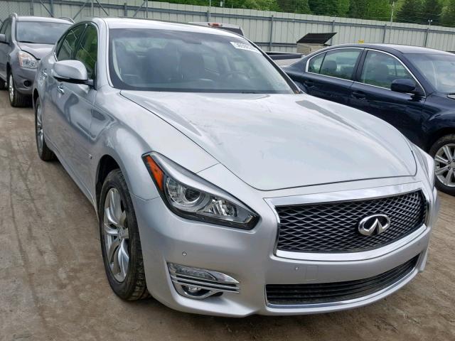 JN1BY1AR5FM561321 - 2015 INFINITI Q70 3.7 SILVER photo 1