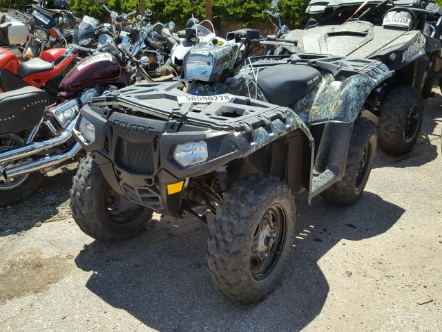 4XAZN85A89A551378 - 2009 POLARIS SPORTSMAN BLACK photo 2