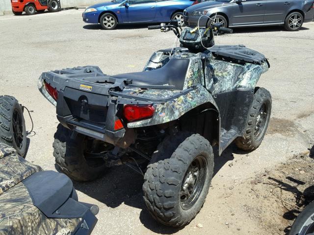 4XAZN85A89A551378 - 2009 POLARIS SPORTSMAN BLACK photo 4