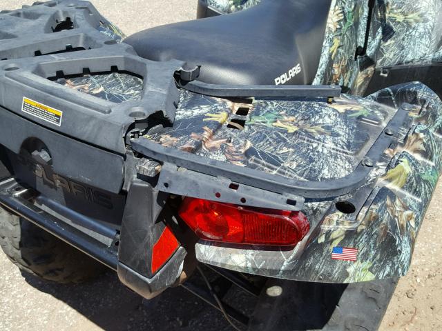 4XAZN85A89A551378 - 2009 POLARIS SPORTSMAN BLACK photo 9