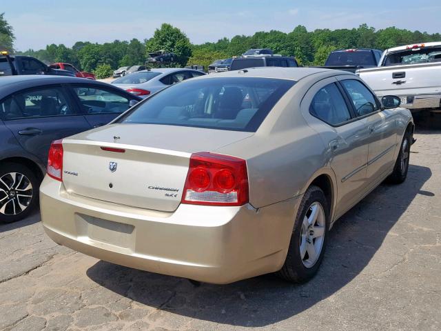 2B3CA3CV2AH187968 - 2010 DODGE CHARGER SX BROWN photo 4