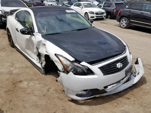 JNKCV64E88M129176 - 2008 INFINITI G37 BASE WHITE photo 1