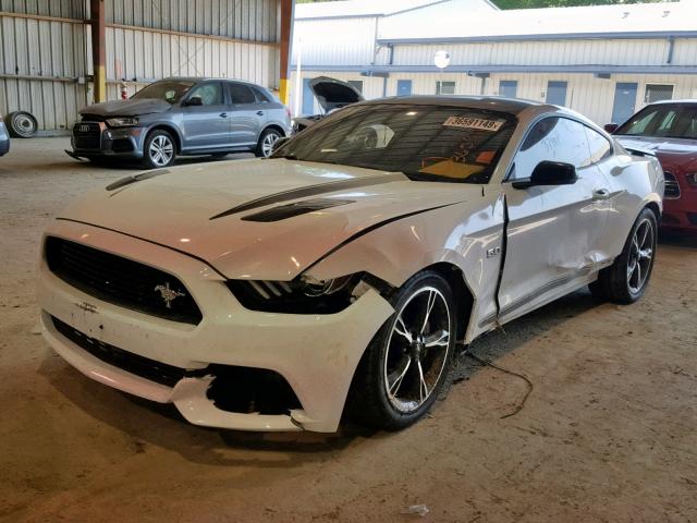 1FA6P8CF5G5230169 - 2016 FORD MUSTANG GT WHITE photo 2