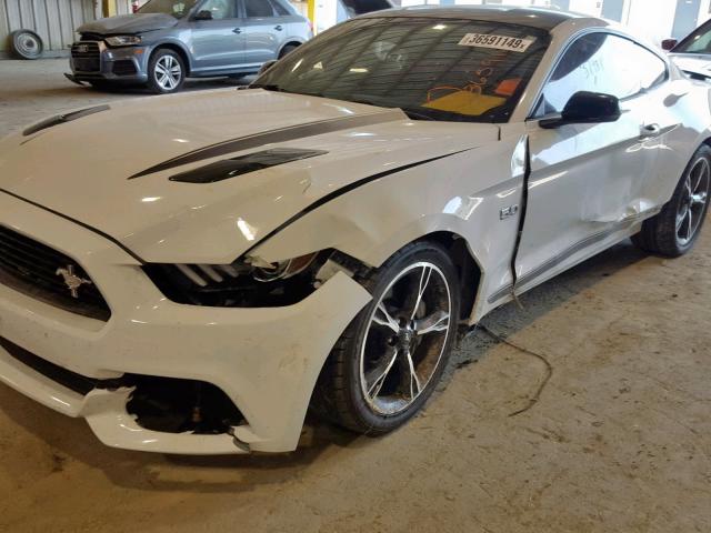 1FA6P8CF5G5230169 - 2016 FORD MUSTANG GT WHITE photo 9