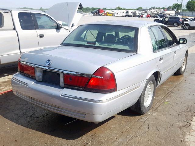 2MEFM75W1WX612012 - 1998 MERCURY GRAND MARQ SILVER photo 4