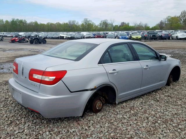 3LNHM26126R617343 - 2006 LINCOLN ZEPHYR SILVER photo 4