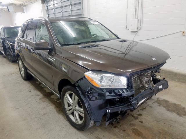 4JGDA5HB0FA588109 - 2015 MERCEDES-BENZ ML 350 4MATIC  photo 1