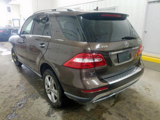 4JGDA5HB0FA588109 - 2015 MERCEDES-BENZ ML 350 4MATIC  photo 3