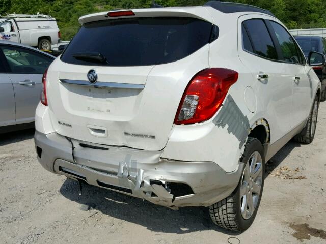 KL4CJCSB5EB695723 - 2014 BUICK ENCORE WHITE photo 9