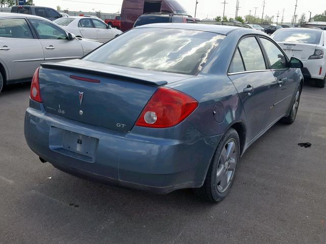 1G2ZH528054120403 - 2005 PONTIAC G6 GT BLUE photo 4