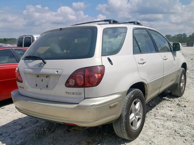 JT6HF10U7Y0126854 - 2000 LEXUS RX 300 WHITE photo 4