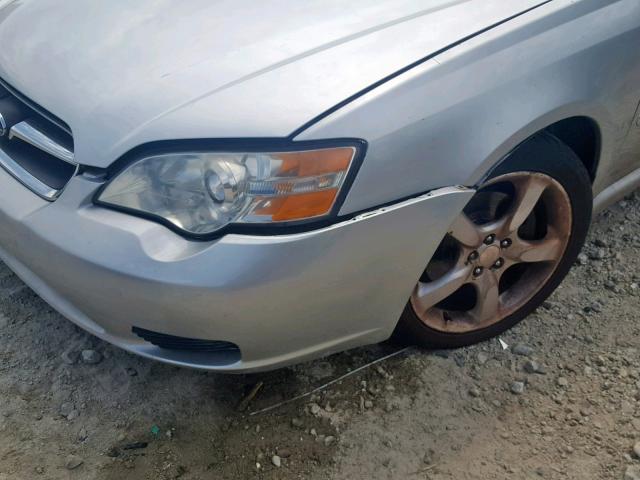 4S3BP626767338987 - 2006 SUBARU LEGACY 2.5 GRAY photo 10