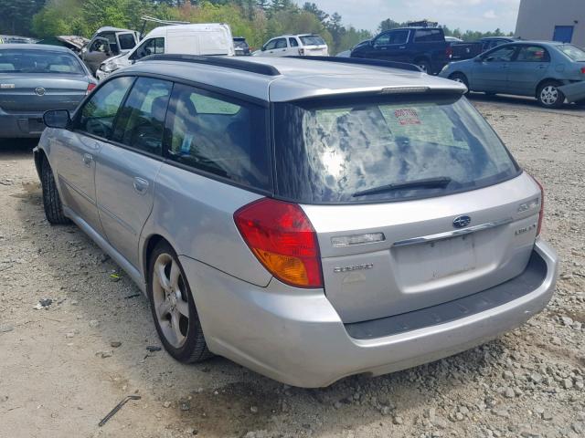 4S3BP626767338987 - 2006 SUBARU LEGACY 2.5 GRAY photo 3