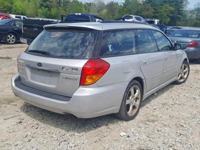 4S3BP626767338987 - 2006 SUBARU LEGACY 2.5 GRAY photo 4