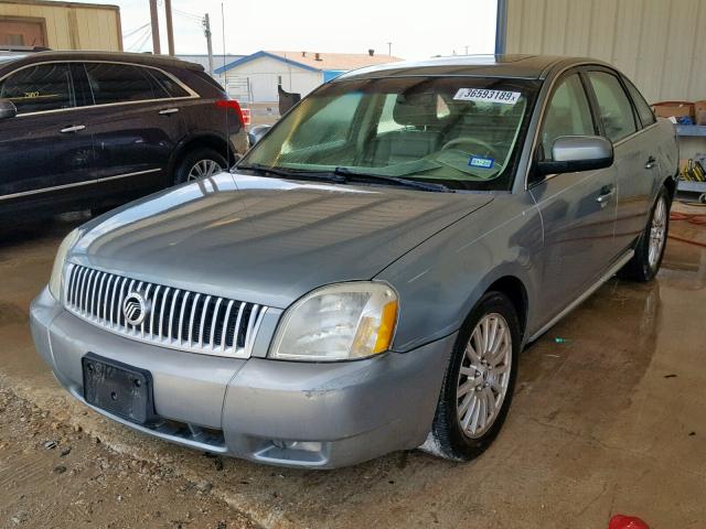 1MEHM42167G612143 - 2007 MERCURY MONTEGO PR BLUE photo 2