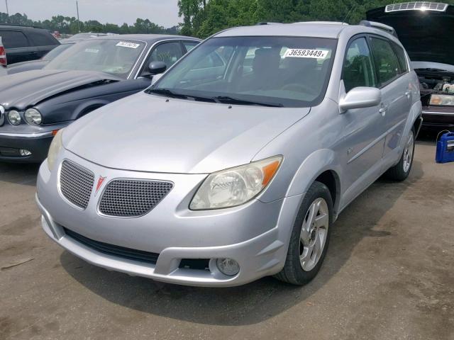 5Y2SL63865Z428534 - 2005 PONTIAC VIBE SILVER photo 2