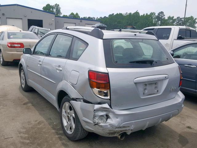 5Y2SL63865Z428534 - 2005 PONTIAC VIBE SILVER photo 3