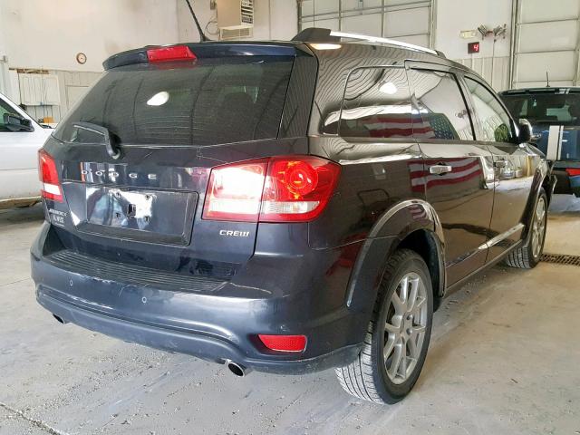 3C4PDCDG8CT354061 - 2012 DODGE JOURNEY CR BLACK photo 4