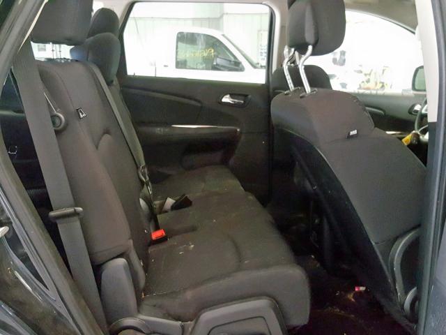 3C4PDCDG8CT354061 - 2012 DODGE JOURNEY CR BLACK photo 6