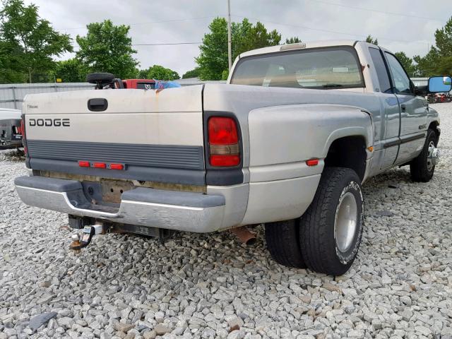 1B7MC33W01J232295 - 2001 DODGE RAM 3500 SILVER photo 4