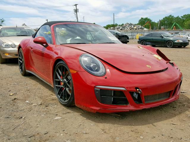 WP0CB2A91JS147949 - 2018 PORSCHE 911 CARRER RED photo 1