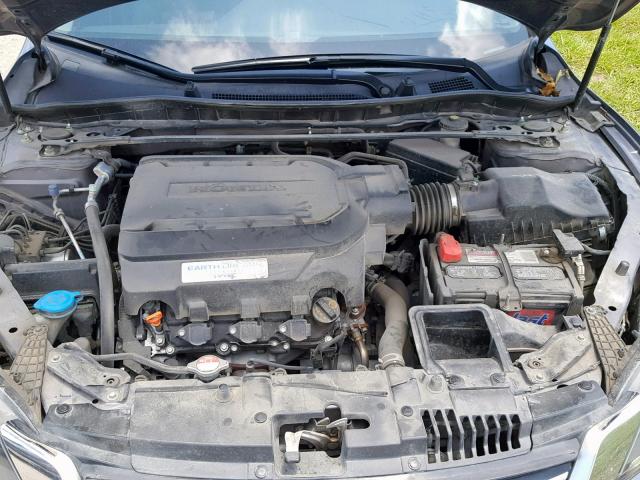 1HGCR3F82EA035627 - 2014 HONDA ACCORD EXL GRAY photo 7