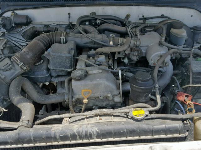 5TEPM62N74Z353713 - 2004 TOYOTA TACOMA WHITE photo 7