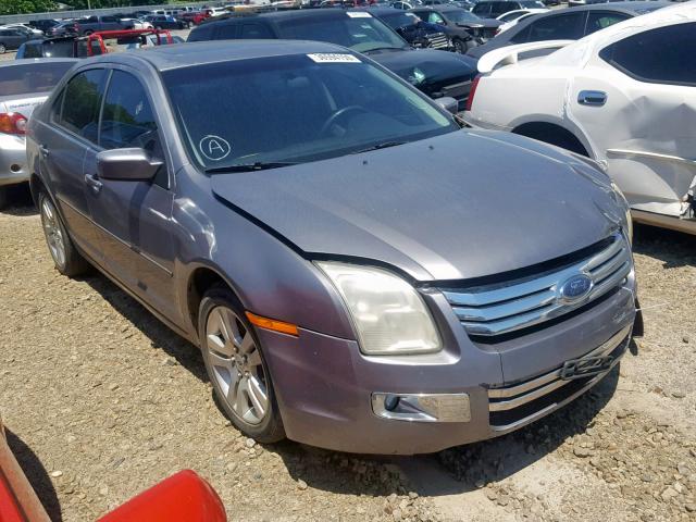 3FAFP08126R112865 - 2006 FORD FUSION SEL GRAY photo 1
