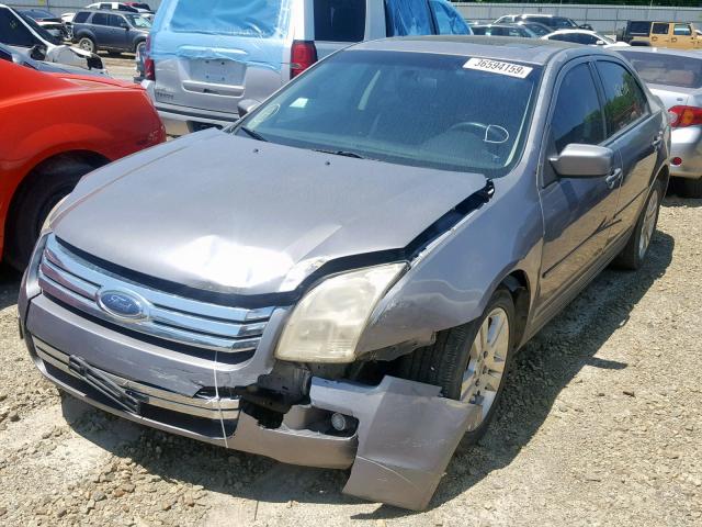 3FAFP08126R112865 - 2006 FORD FUSION SEL GRAY photo 2