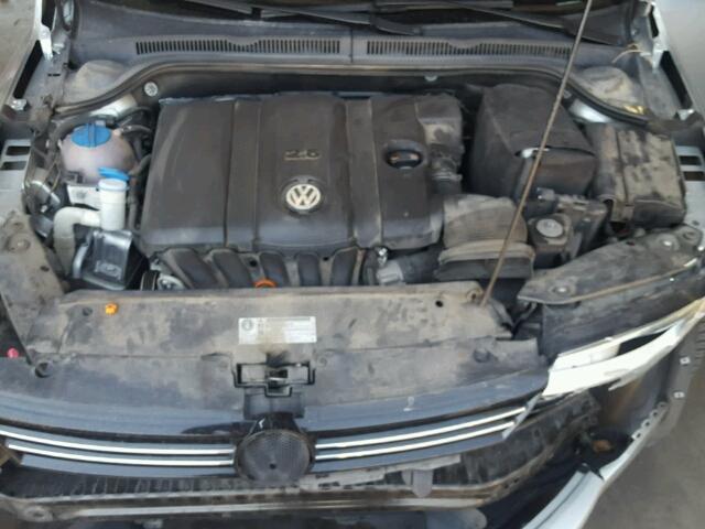 3VWLZ7AJ9BM308123 - 2011 VOLKSWAGEN JETTA SEL SILVER photo 7