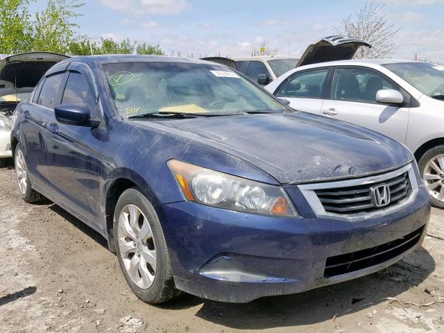 1HGCP26868A804165 - 2008 HONDA ACCORD EXL BLUE photo 1