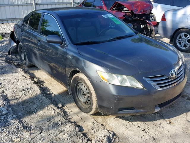 4T1BB46K59U070923 - 2009 TOYOTA CAMRY HYBR BLUE photo 1