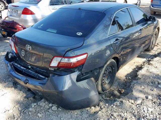 4T1BB46K59U070923 - 2009 TOYOTA CAMRY HYBR BLUE photo 4