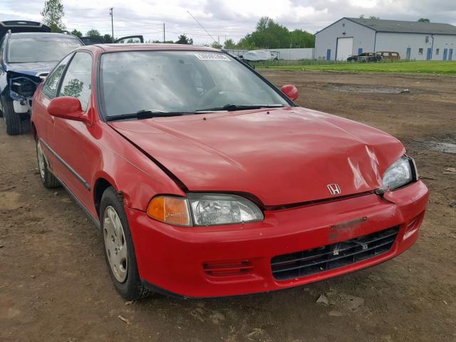 2HGEJ122XSH579411 - 1995 HONDA CIVIC EX RED photo 1