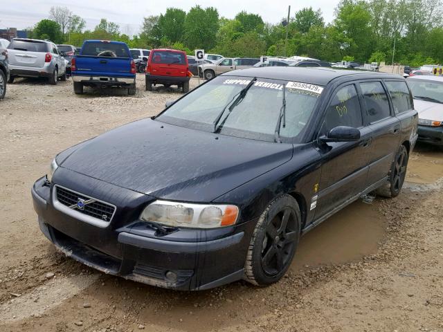 YV1SJ52Y742403273 - 2004 VOLVO V70 R BLACK photo 2