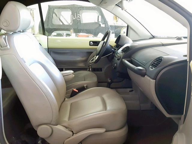 3VWRF31Y16M311452 - 2006 VOLKSWAGEN NEW BEETLE Sarı foto 5